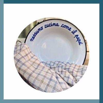 PIATTO "NESSUNO CUCINA COME IL PAPÀ" ALTMEANSOLD