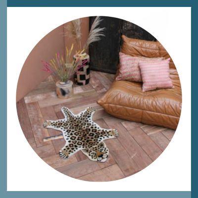 Tappeto loony leopard misura small DOING GOODS