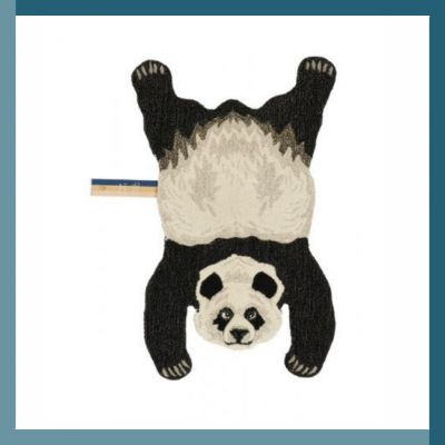 Tappeto Plumpy Panda misura small DOING GOODS
