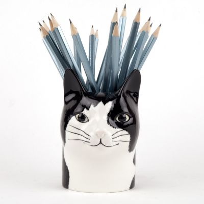 Vasetto portapenne gatto Barney Quail